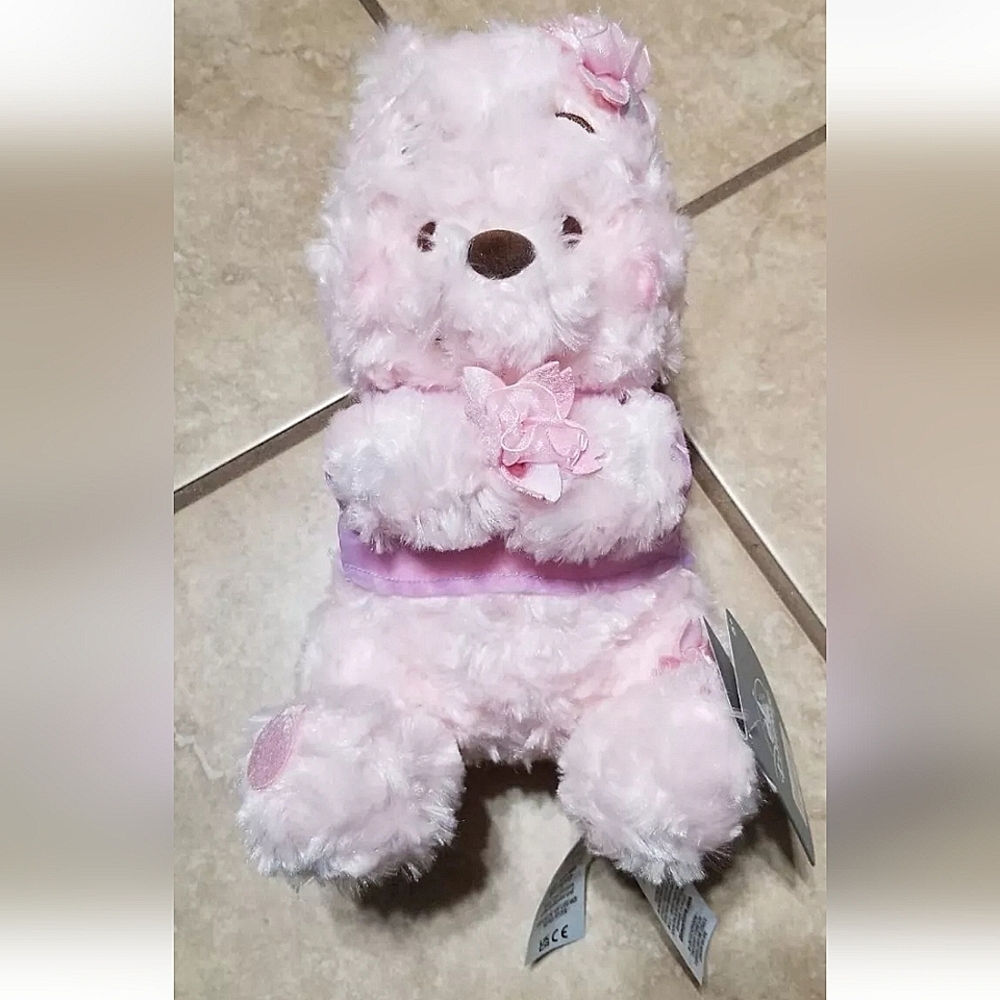 Disney Sakura Winnie The Pooh 9.5 Inch Plush
